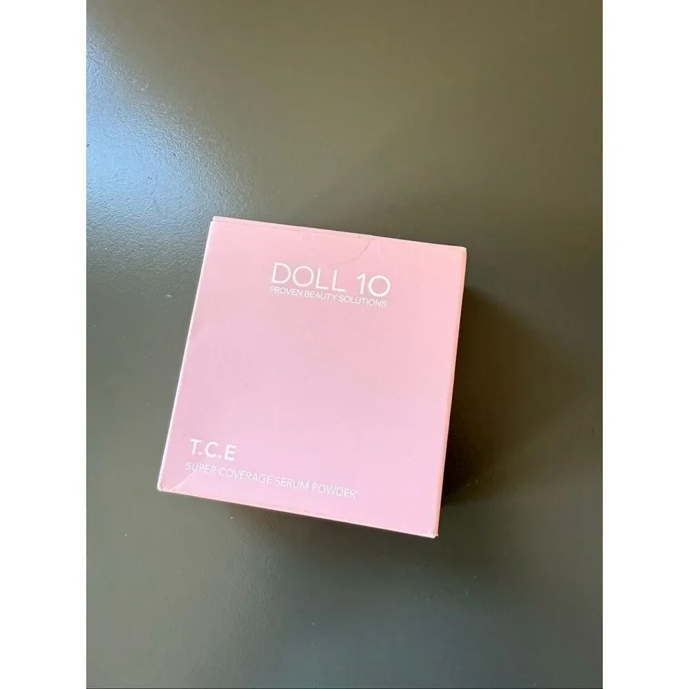 Doll 10 T.C.E. Super Coverage Serum Powder Foundation - Lightweight Medium